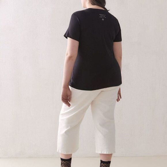 ADDITION Elle plus size 1X Black CANCER Zodiac t-shirt - Picture 2 of 7